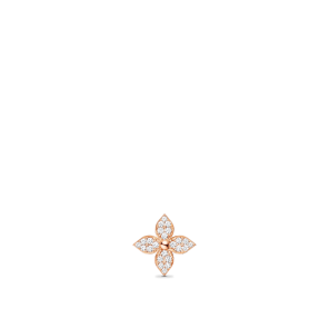 Louis Vuitton Star Blossom Stud, Pink Gold And Diamonds - Per Unit